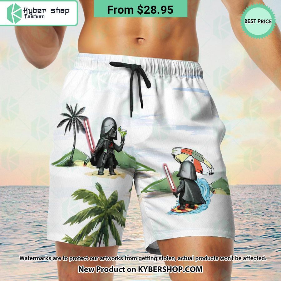 Darth Vader Summer Time Hawaiian Shirt Shorts
