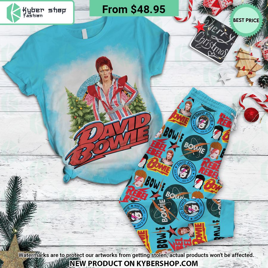 David Bowie Pajamas Set
