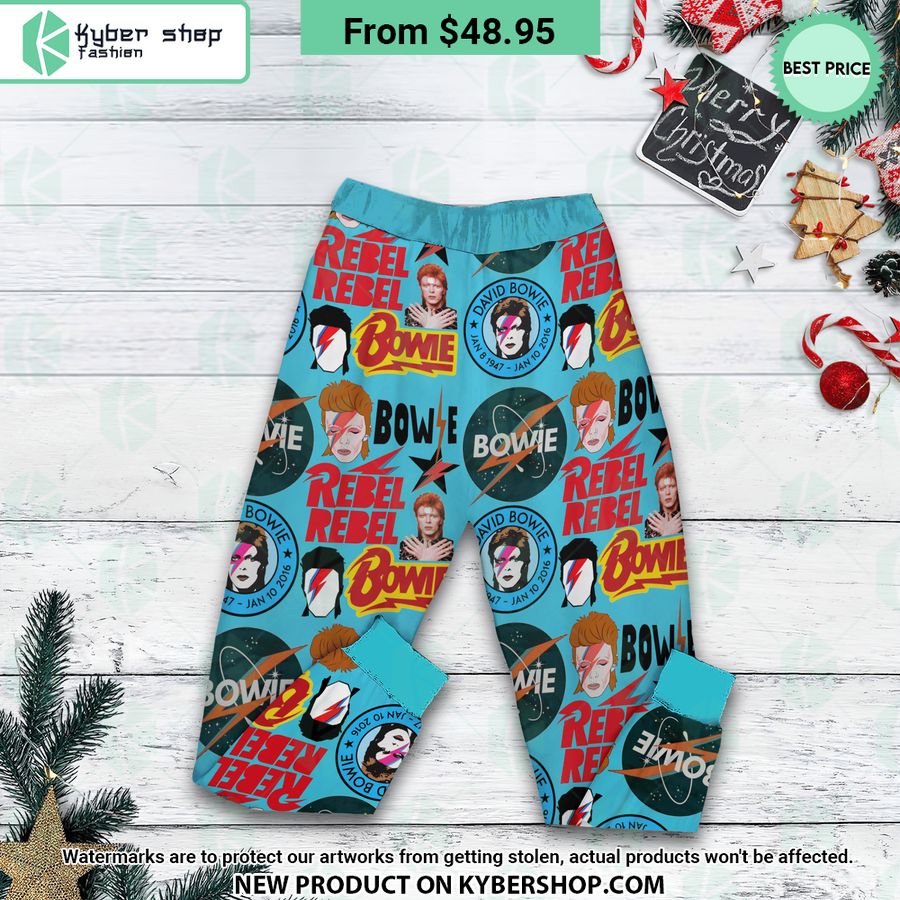 David Bowie Pajamas Set
