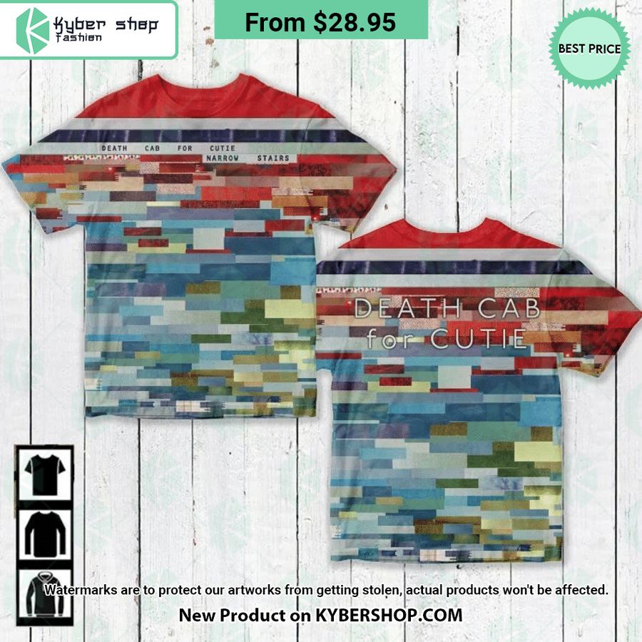 Death Cab For Cutie Narrow Stairs Album Shirt