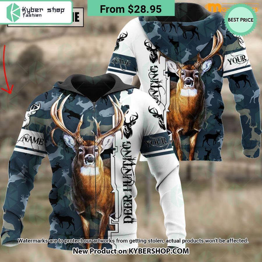 Deer Hunting camo CUSTOM Hoodie