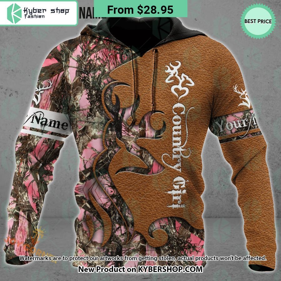 Deer Hunting Country Girl CUSTOM Hoodie