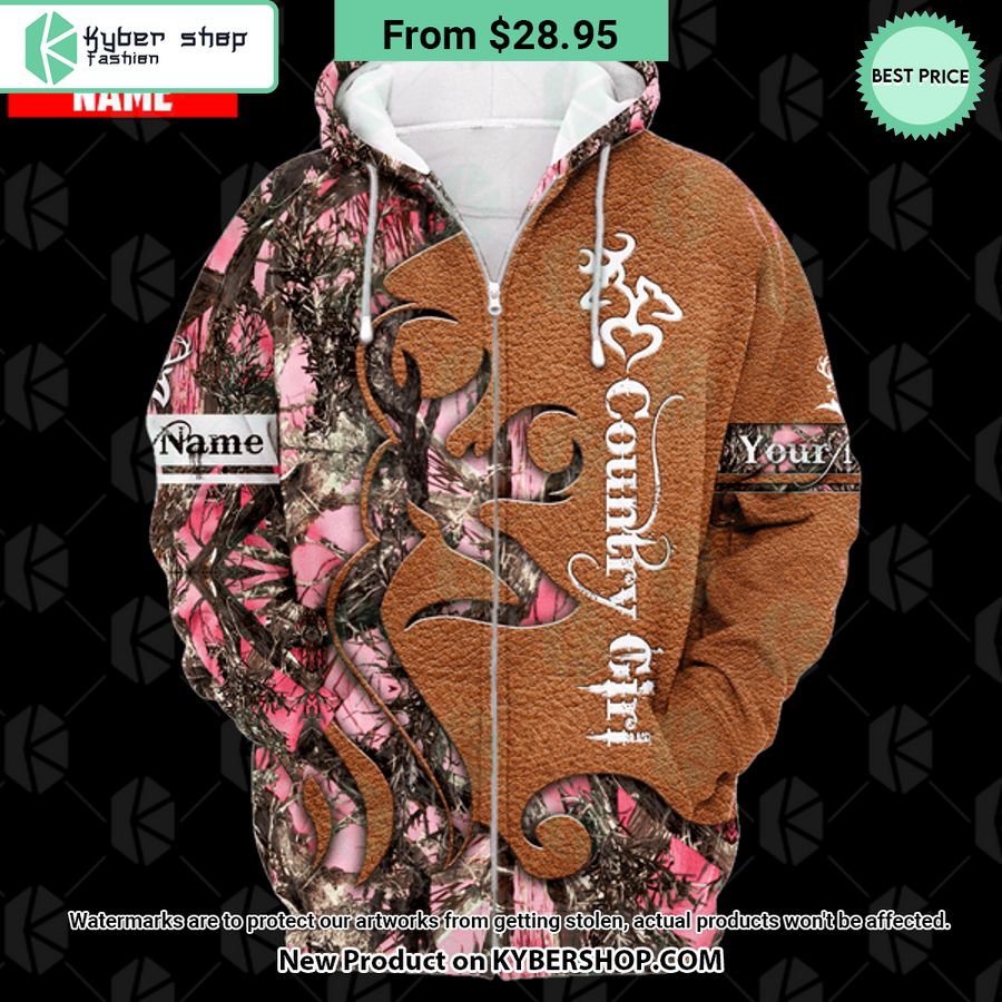 Deer Hunting Country Girl CUSTOM Hoodie
