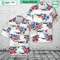 Delta Airlines 767 4th Of July Hawaiian Shirt