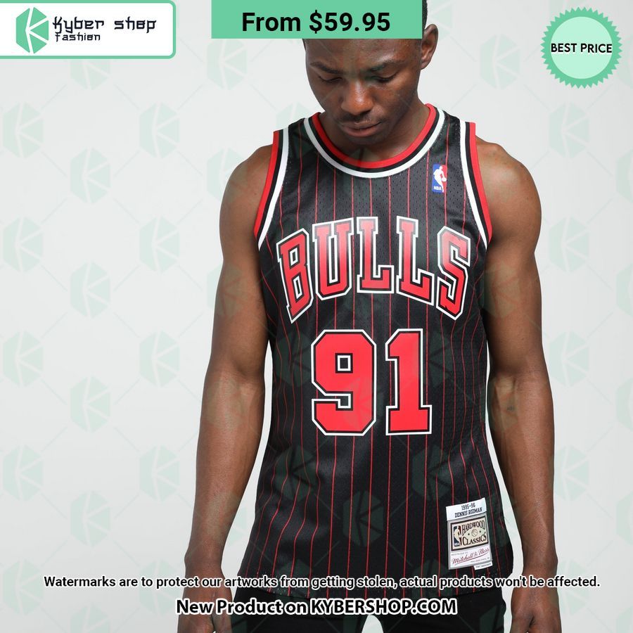 Dennis Rodman Chicago Bulls Basketball Jersey
