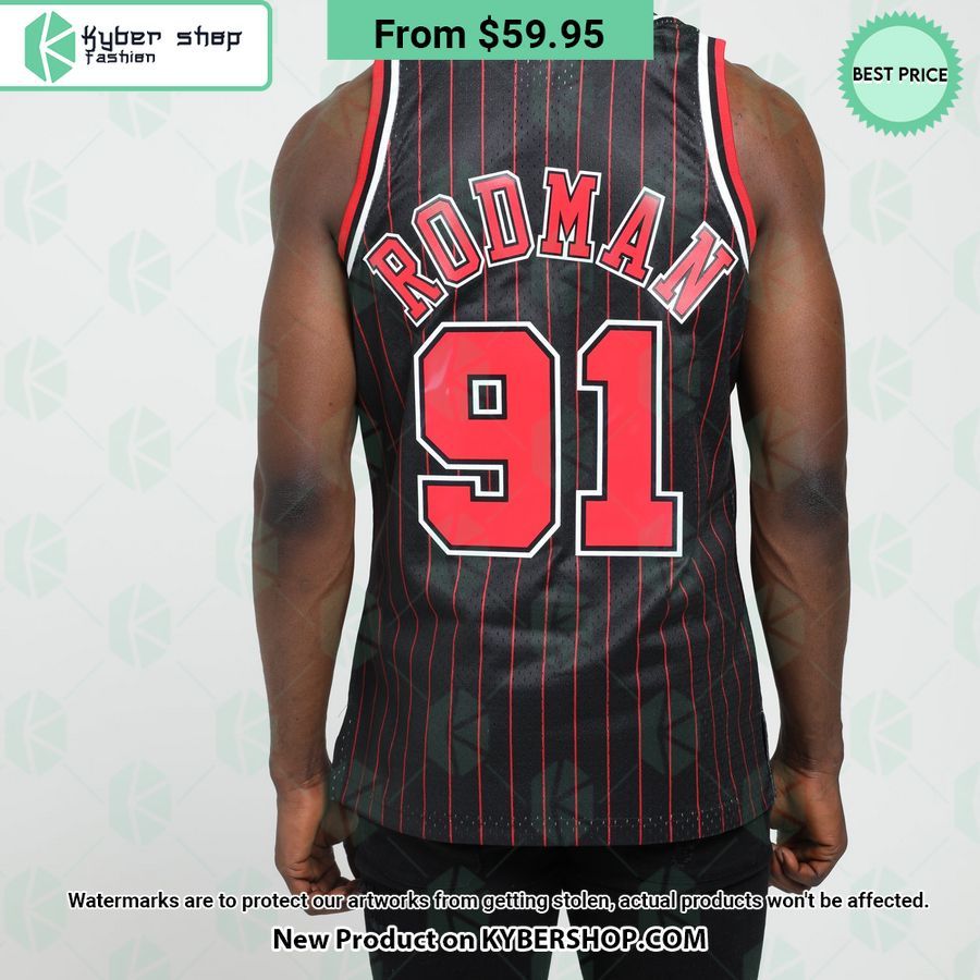 Dennis Rodman Chicago Bulls Basketball Jersey