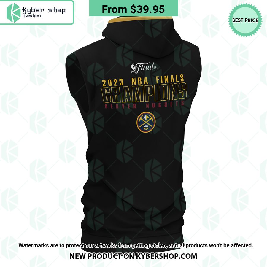 Denver Nuggets 2023 NBA Finals Champions Sleeveless Hoodie