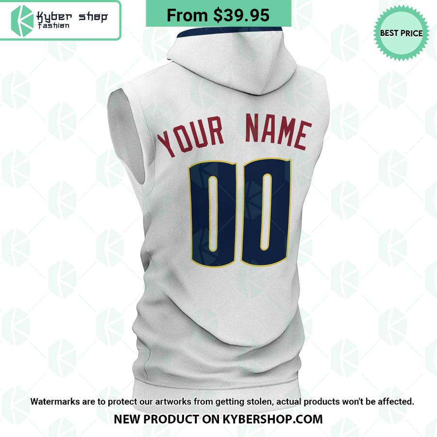 Denver Nuggets CUSTOM Sleeveless Hoodie
