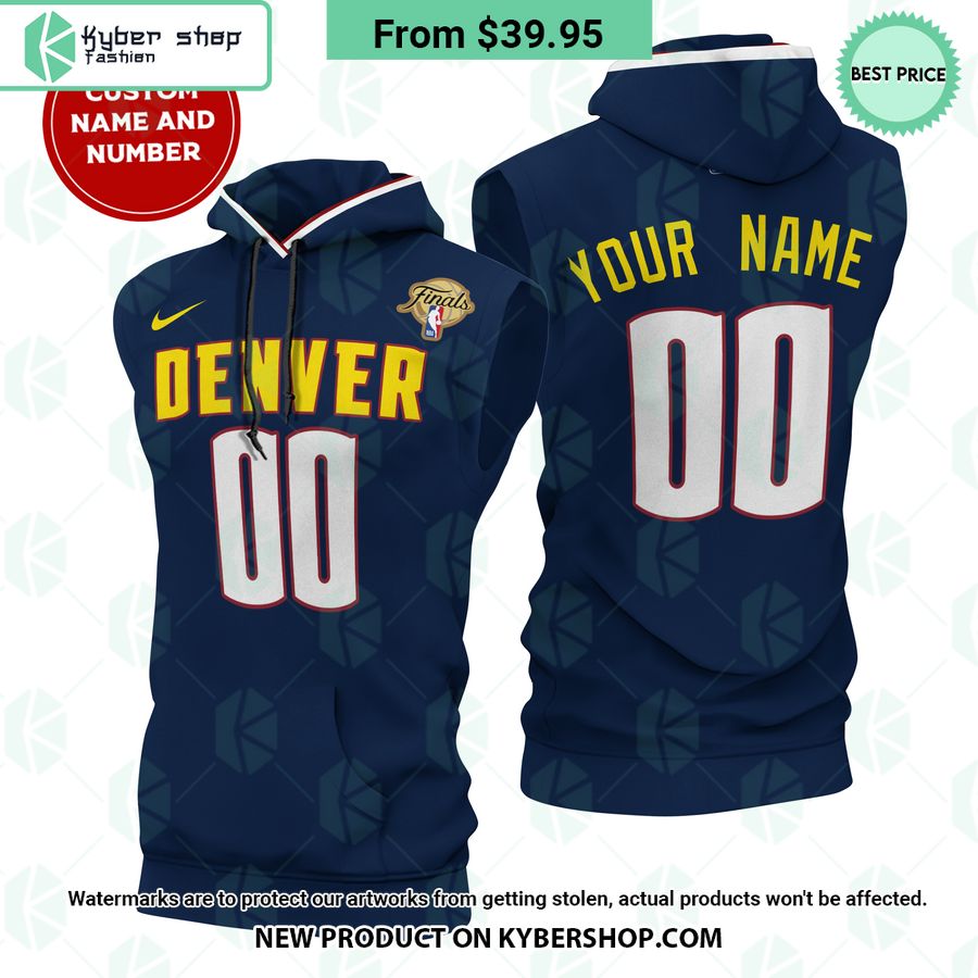 Denver Nuggets Final CUSTOM Sleeveless Hoodie