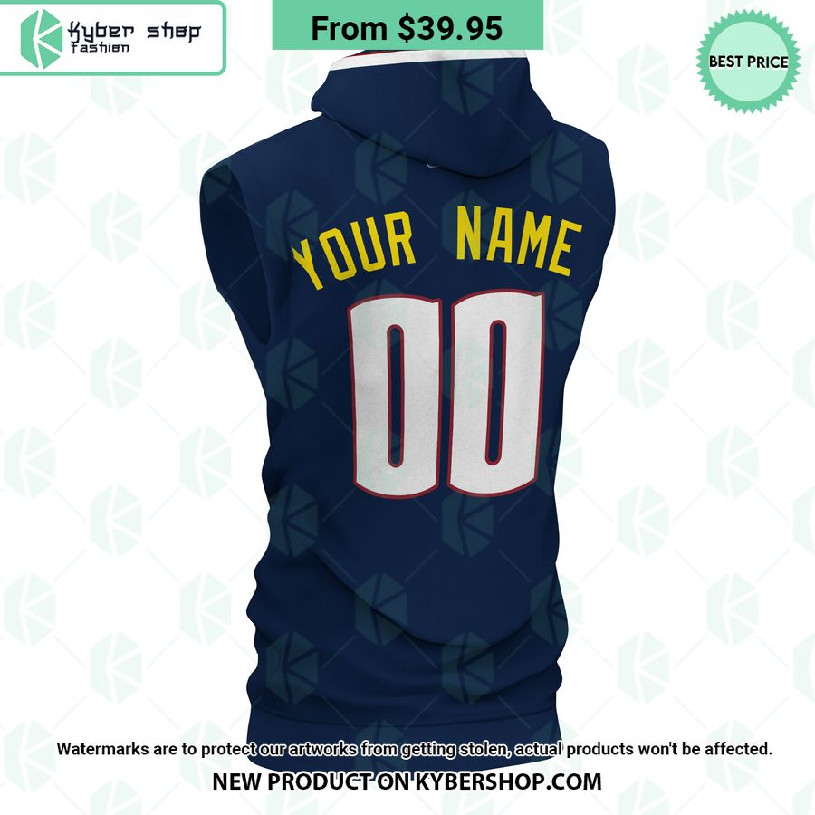Denver Nuggets Final CUSTOM Sleeveless Hoodie