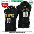 Denver Nuggets NBA CUSTOM Sleeveless Hoodie