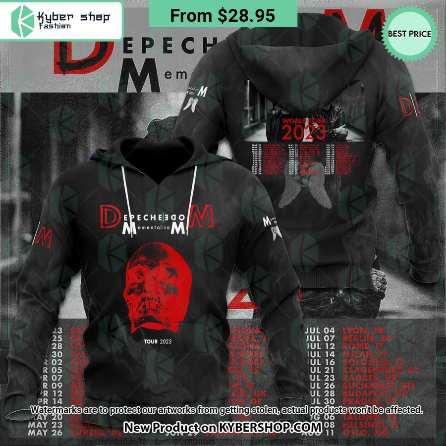 Depeche Mode Tour 2023 Hoodie