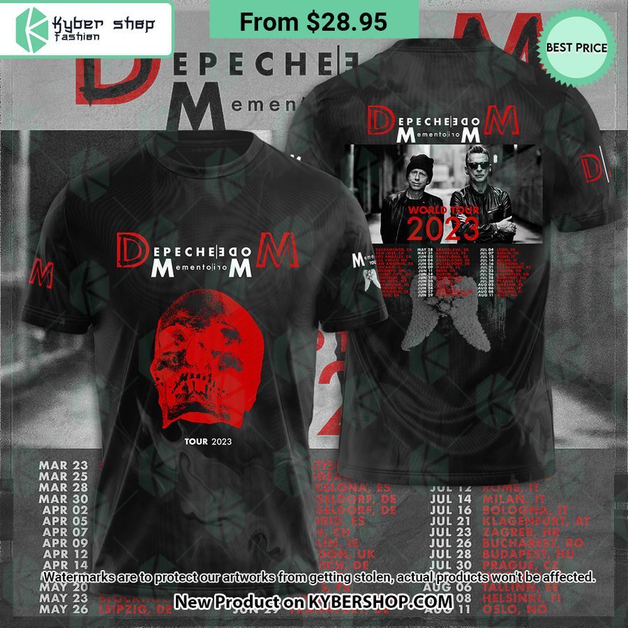 Depeche Mode Tour 2023 Hoodie