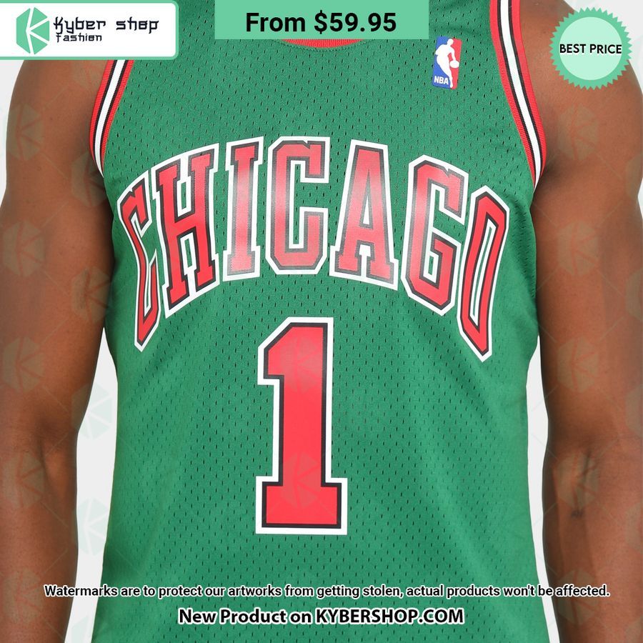 Derrick Rose 1 Chicago Bulls Basketball Jersey