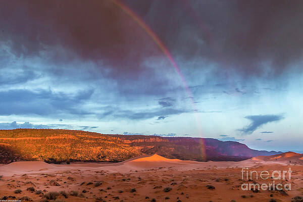 Desert Rainbow Print