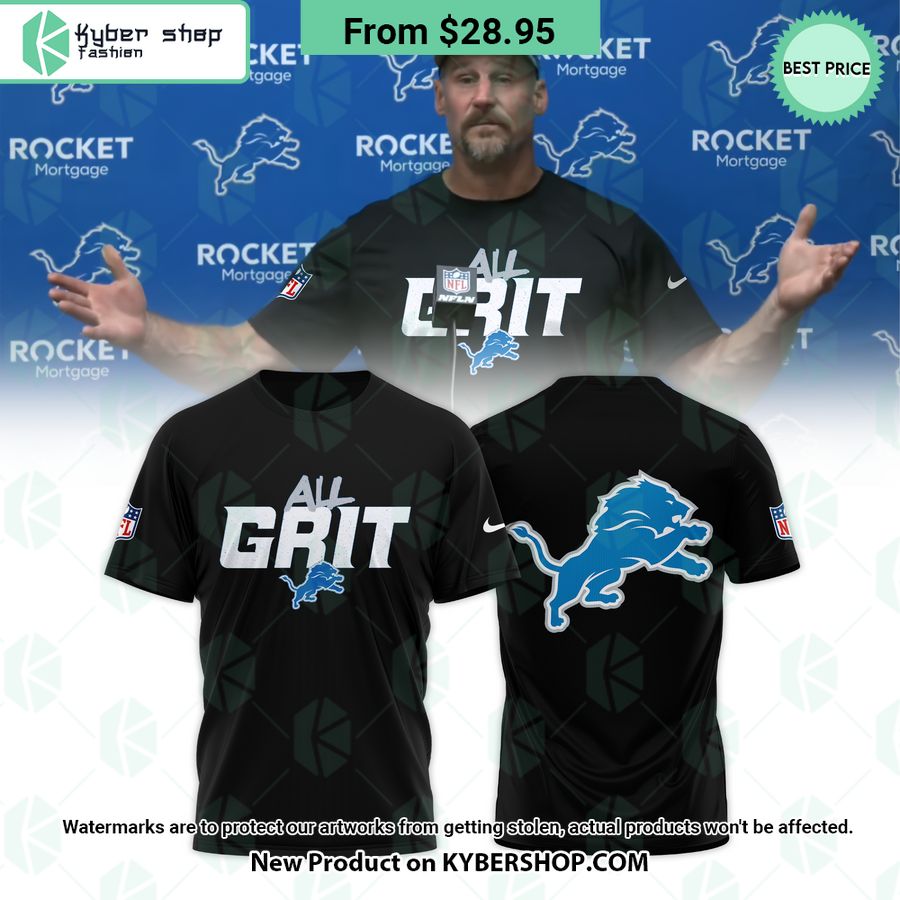 Detroit Lions All Grit Shirt