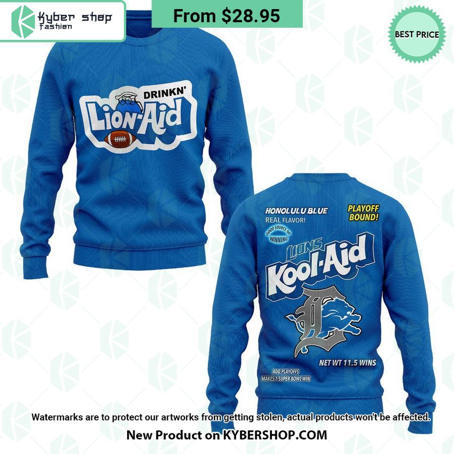 Detroit Lions Kool Aid Shirt, Hoodie
