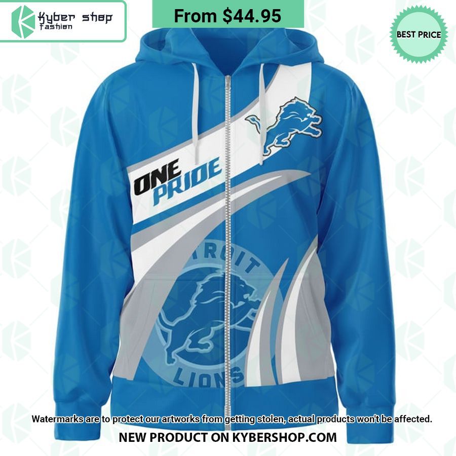 Detroit Lions One Pride Hoodie