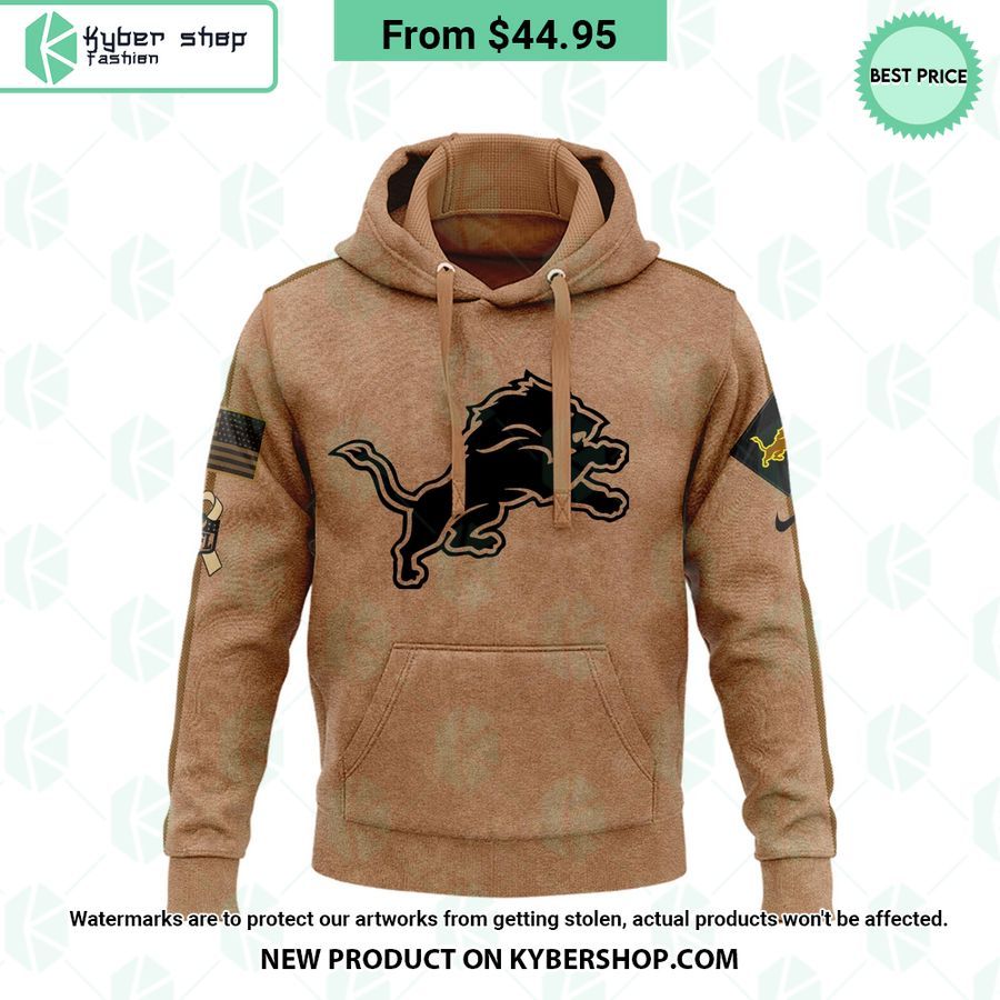 Detroit Lions Salute to Service Hoodie
