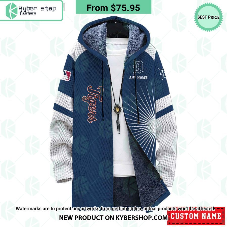 Detroit Tigers MLB CUSTOM Fleece Windbreaker Jacket