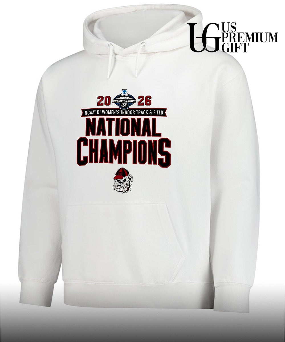Georgia Bulldogs 2026 NCAA Women’s Indoor Track & Field National Champions T-shirt