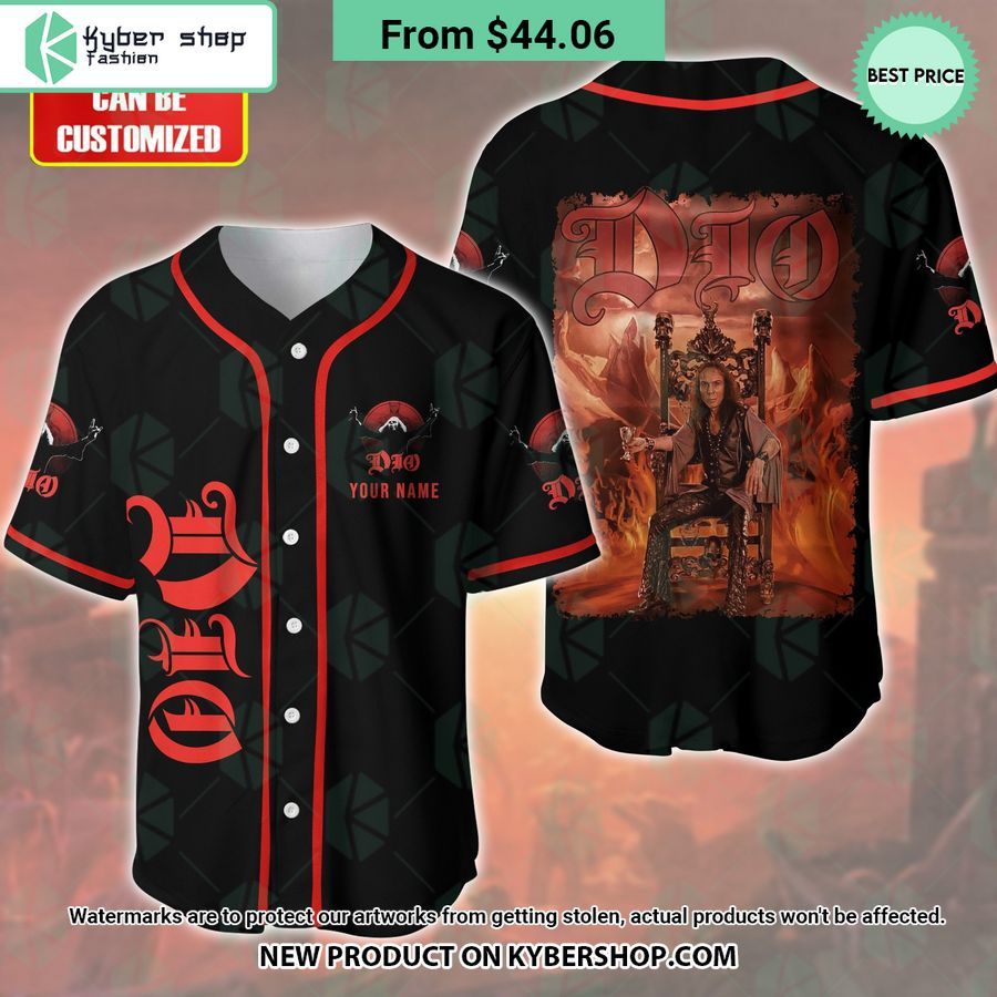 Dio band CUSTOM Baseball Jersey