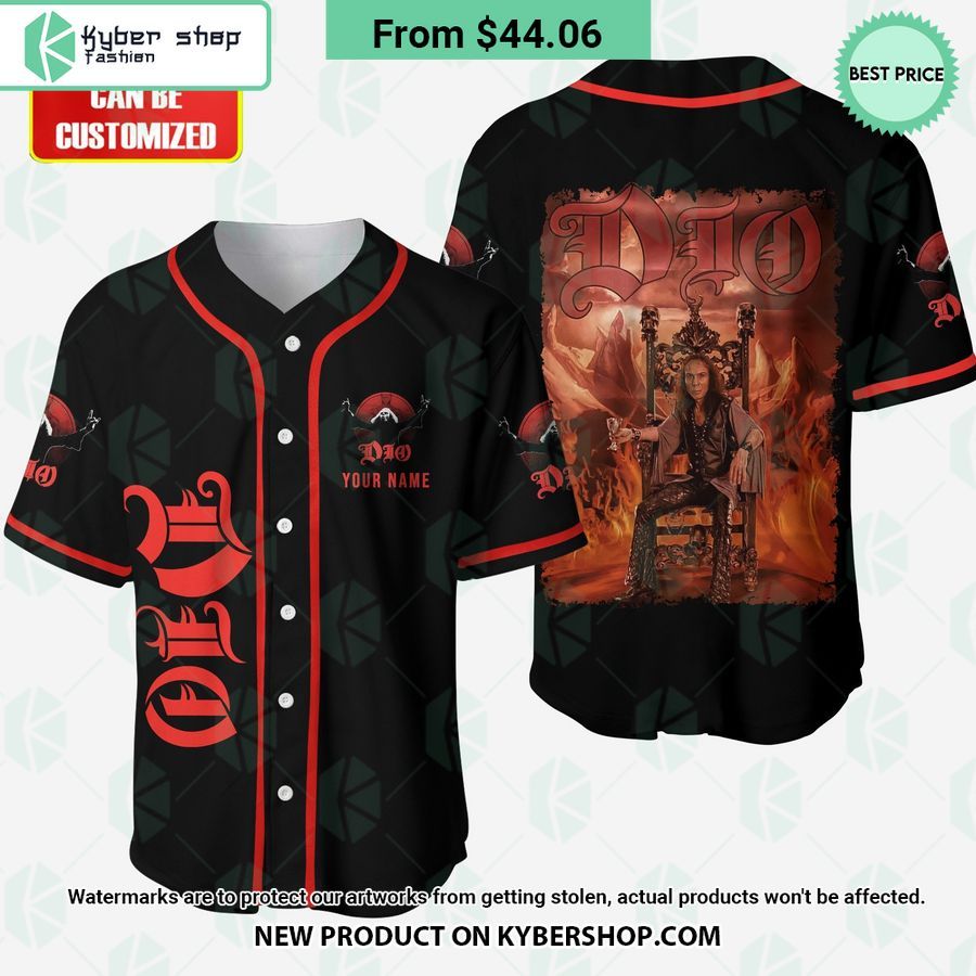 Dio band CUSTOM Baseball Jersey