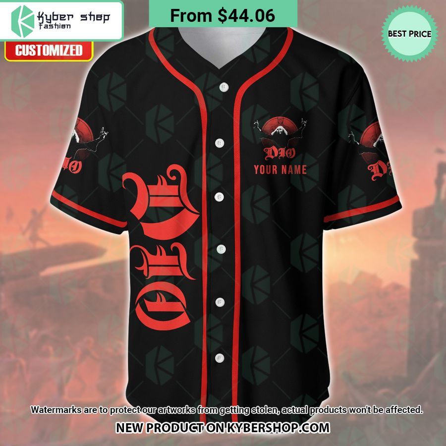 Dio band CUSTOM Baseball Jersey