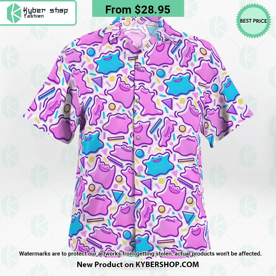 Ditto Wiggle Hawaiian Shirt Shorts