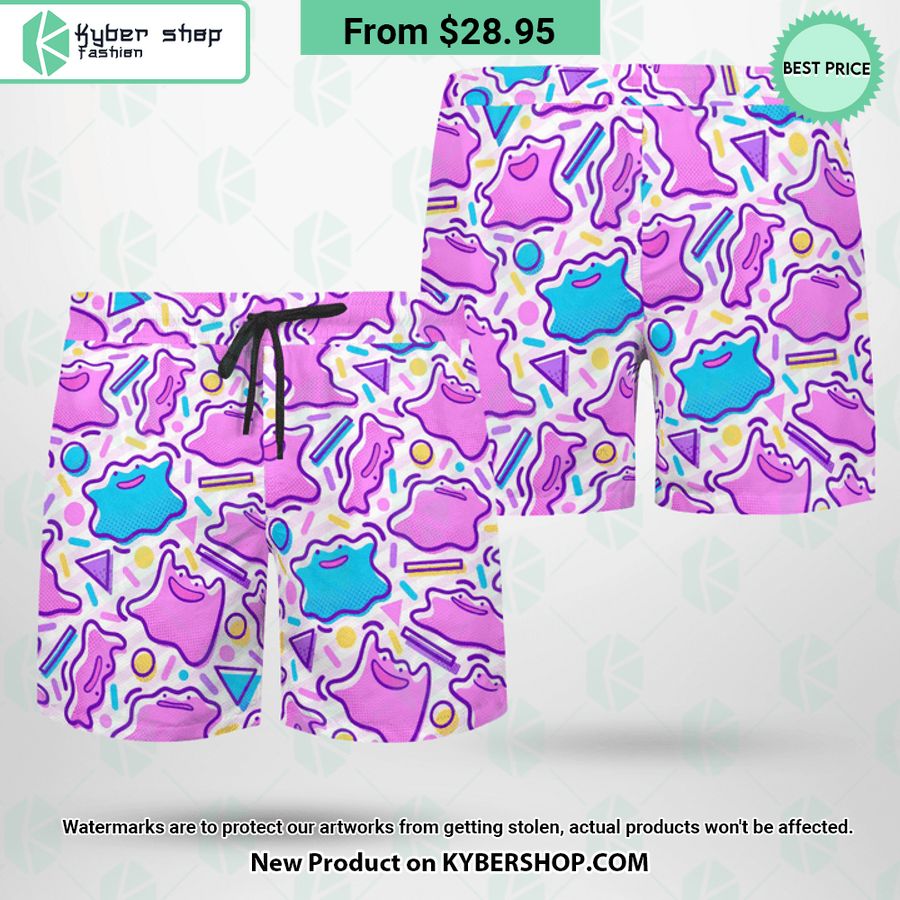 Ditto Wiggle Hawaiian Shirt Shorts