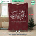 Doak Campbell Stadium Florida State Seminoles Blanket
