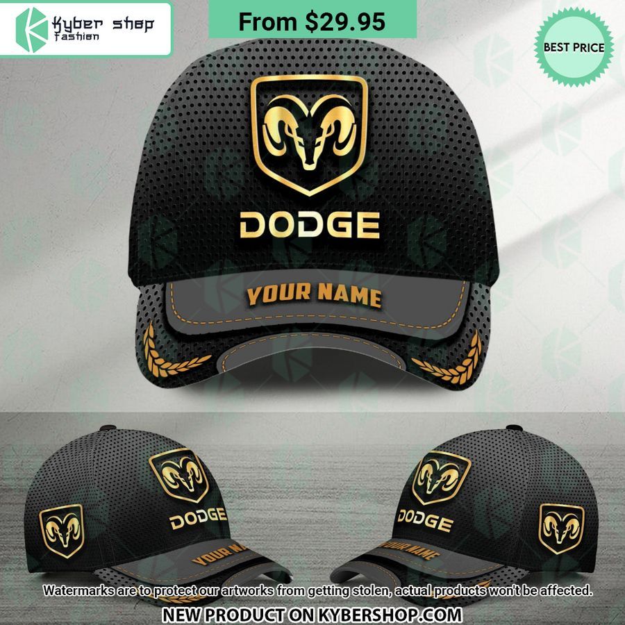 Dodge Custom Name Cap
