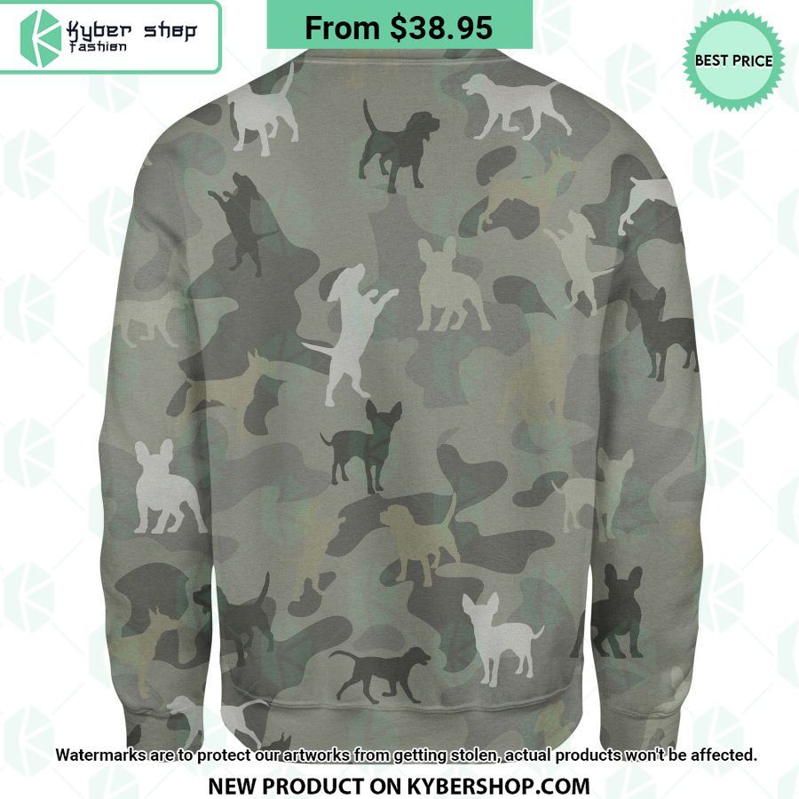 Dog Camo Sweatshirt