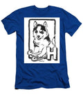Dog Drawing Husky T-Shirt