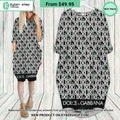 Dolce & Gabbana Batwing Pocket Dress