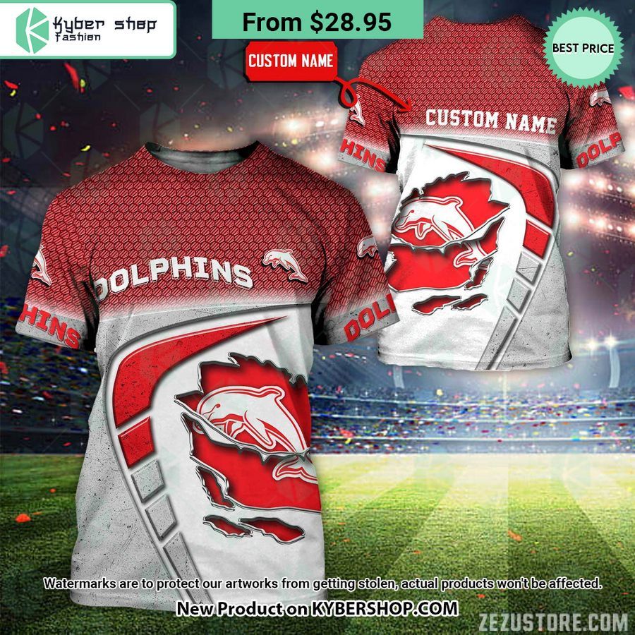 Dolphins NRL CUSTOM Hoodie