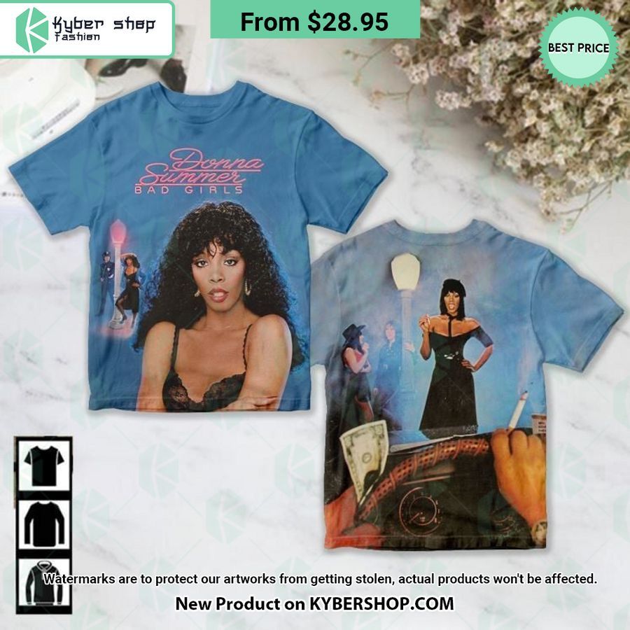 Donna Summer Bad Girls Album Shirt