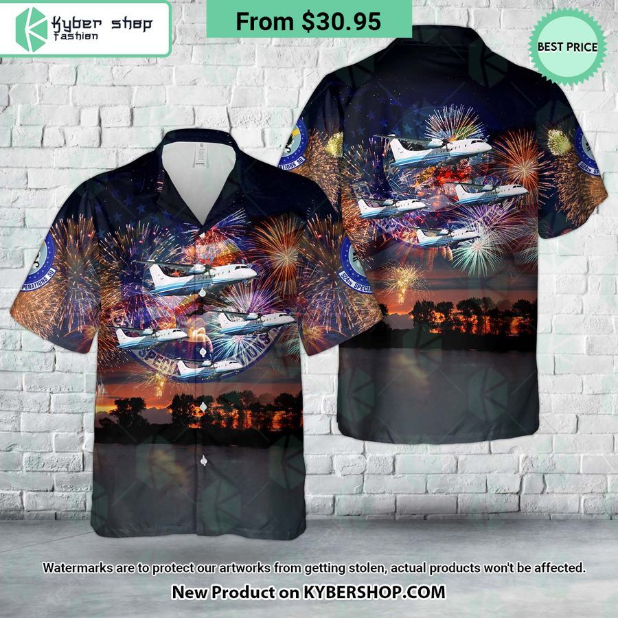 Dornier C-146A Wolfhound Of 524th Special Operations Squadron Hawaiian Shirt
