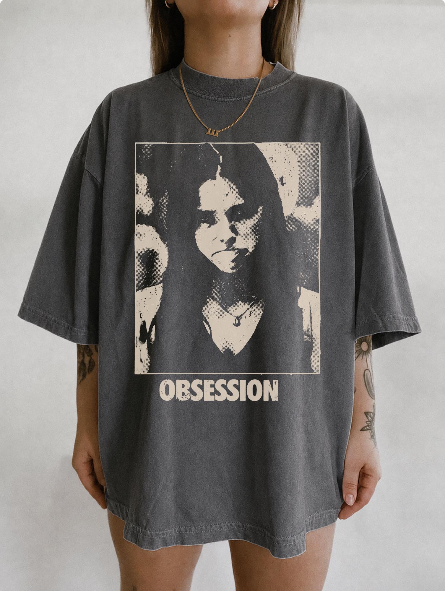 Vintage Obsession Frowning Nikki Gothic Horror Tee Unisex T-shirt, Sweatshirt, Hoodie (2)