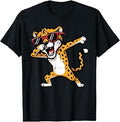 Dabbing Cheetah Sunglasses Animal Unisex T-shirt, Sweatshirt, Hoodie (1)