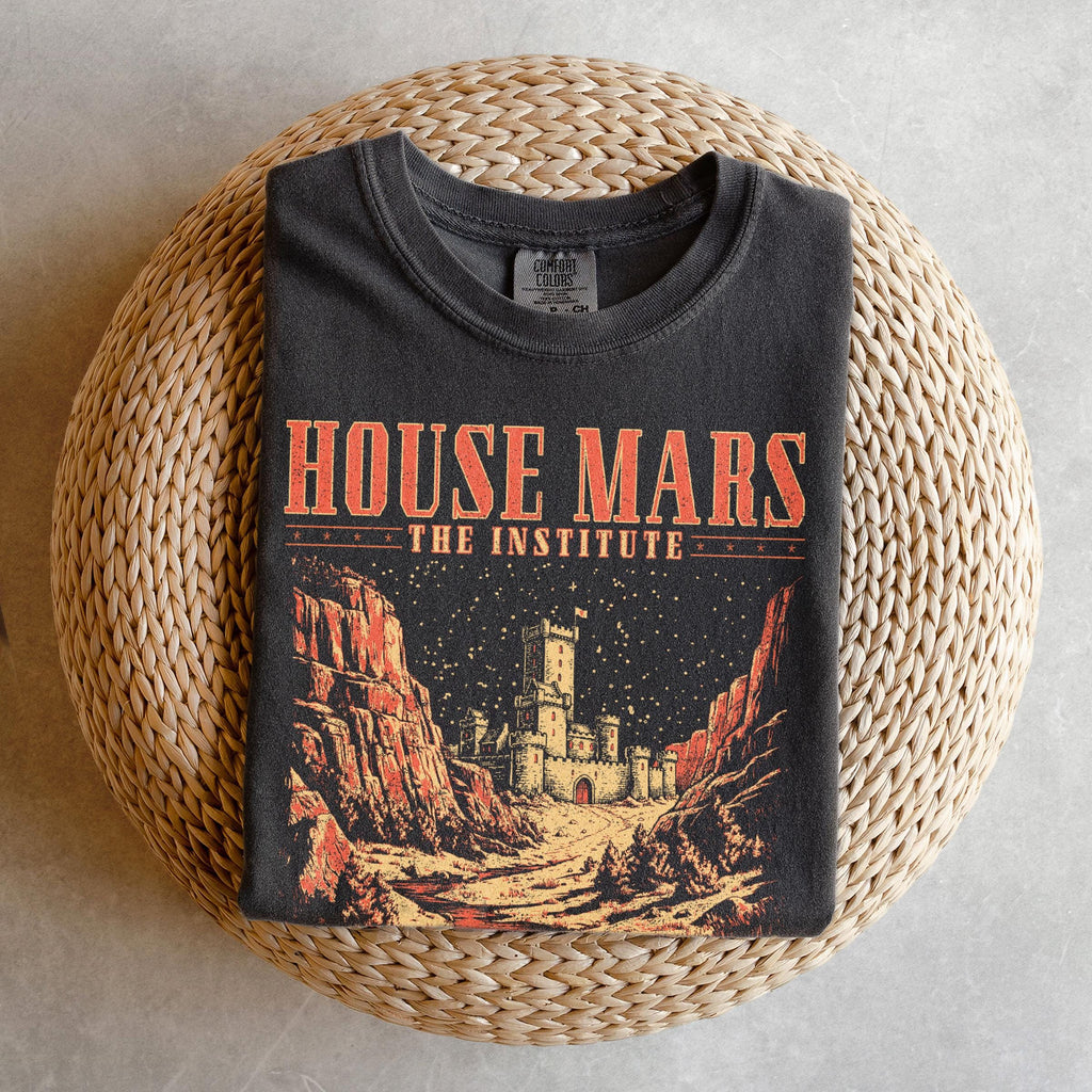 House Mars Red Rising Comfort Colors Bookish Merch Scifi Lover (2)