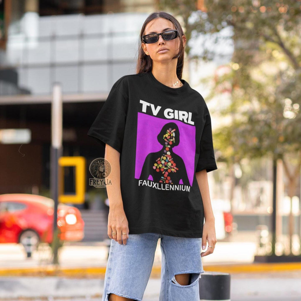 Tv Girl Music Band Merch Indie Music Fauxllennium Album Tee French Exi (4)
