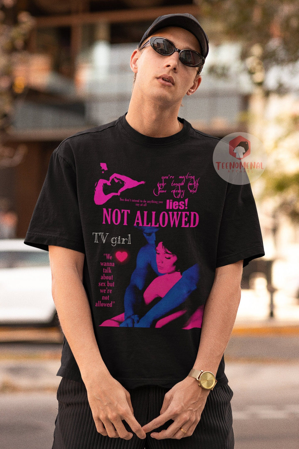 Tv Girl French Exit Album Tee Pop Music Band Merch Lovers Rock Printed Art (3)