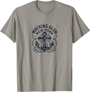 Watkins Glen York Anchor Rope Nautical Unisex T-shirt, Sweatshirt, Hoodie (1)