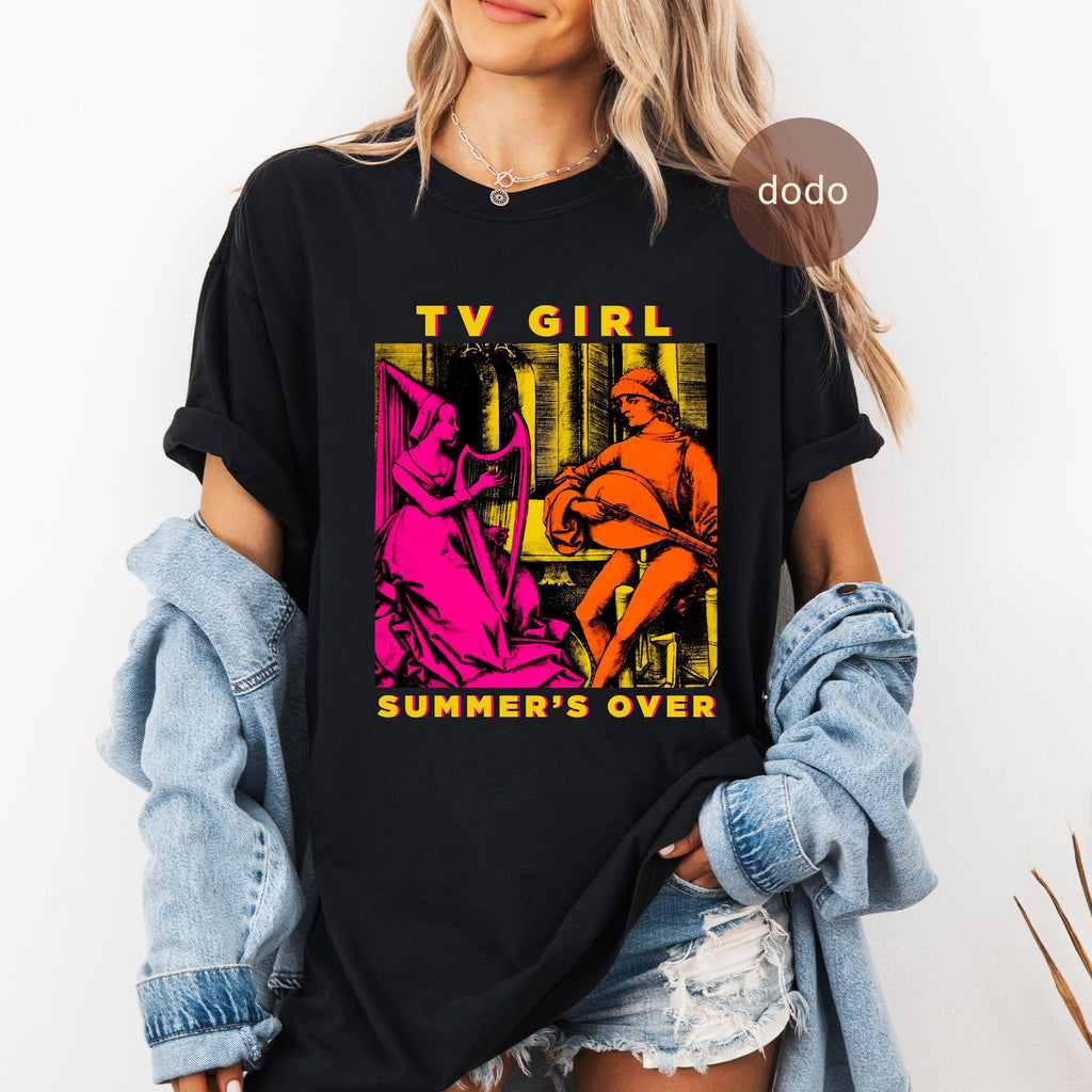 Tv Girl Summers Album Pop Music Fan Merch Unisex T-shirt, Sweatshirt, Hoodie (1)