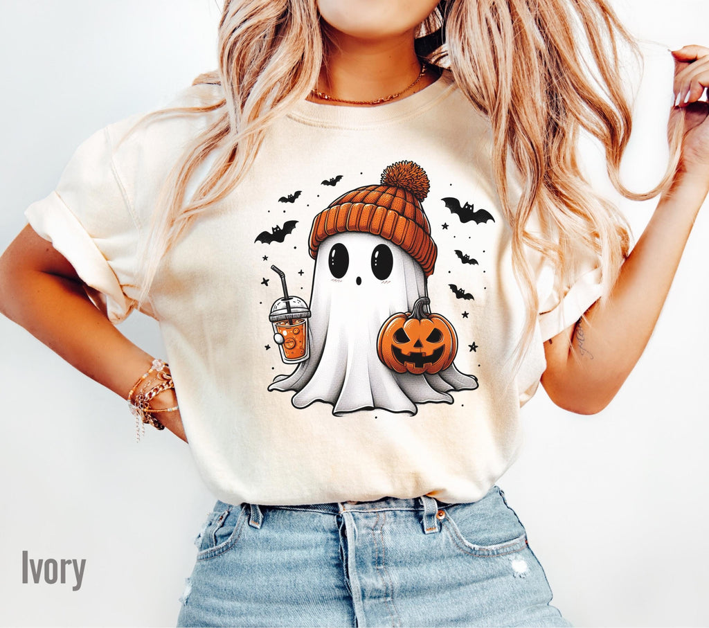 Halloween Ghost Comfort Colors Ghos Halloween Fall Spooky Season Halloween (4)