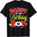 Daddy Birthday Boy Matching Family Birthday Party Unisex T-shirt, Sweatshirt, Hoodie (1)