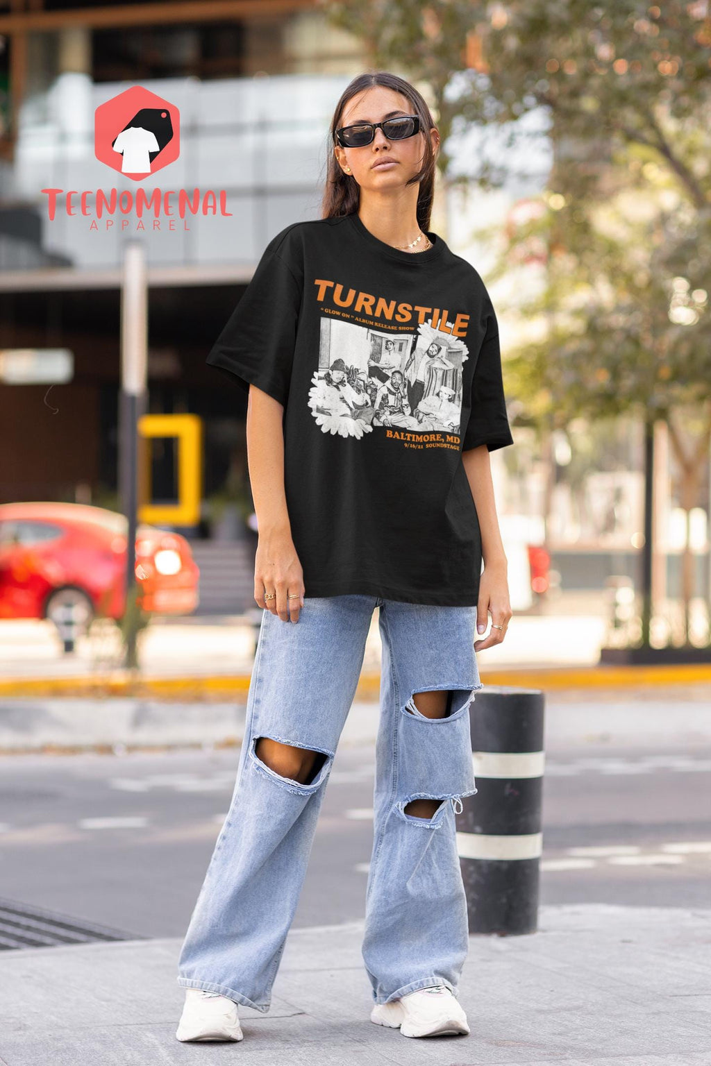 Turnstile Rock Music Band Merch Glow Album Tee Rock Music Fans Nonstop Feeling (4)
