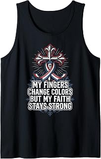 Raynaud'S Syndrome Awareness Christian Jesus Christ Sleeveless (1)