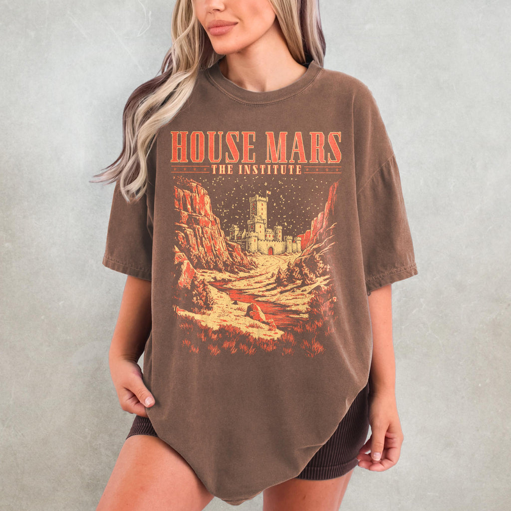 House Mars Red Rising Comfort Colors Bookish Merch Scifi Lover (3)